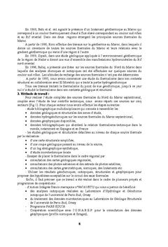Les sources thermales du Maroc Septentrional
