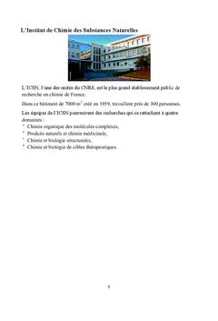 Production et Purification d'un enzyme, recherche d'Inhibiteurs
