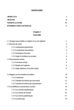 Etude d'un chauffe-eau solaire avec concentrateur parabolique compose