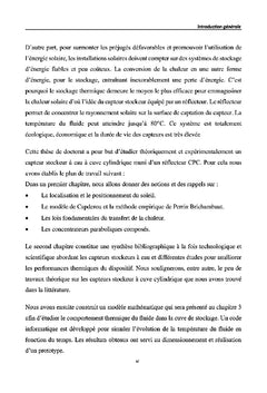 Etude d'un chauffe-eau solaire avec concentrateur parabolique compose