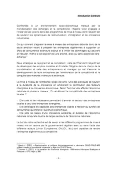 Mise A Niveau & Competitivite des entreprises