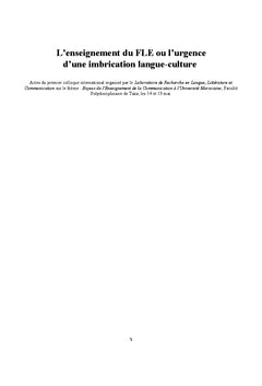 Langues, representations et identites