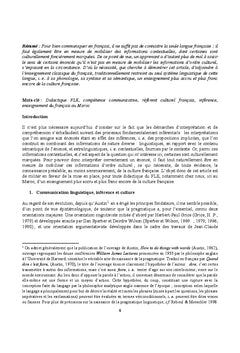 Langues, representations et identites