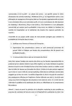 Le concept d'orientation client de l'employe : origines et mesures