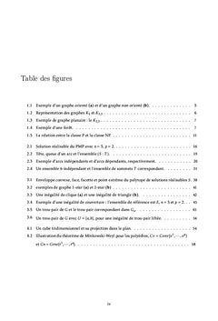 Approche polyédrale étendue en optimisation combinatoire