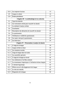 Attitude et usage linguistique de la communaute haoussa d'Obied