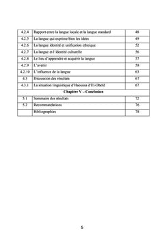 Attitude et usage linguistique de la communaute haoussa d'Obied