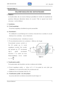 Machines statiques et dynamiques