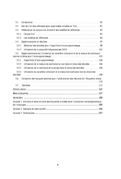 Apprentissage d'un étiqueteur morphosyntaxique de la langue amazighe