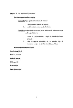 Analyse des déterminants du bonheur