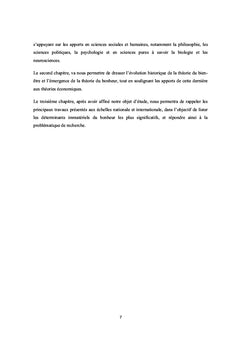 Analyse des déterminants du bonheur