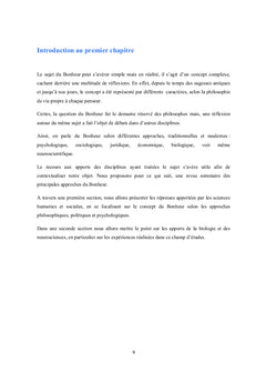 Analyse des déterminants du bonheur