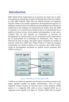 Transformation des modeles depuis CIM vers PIM dans MDA