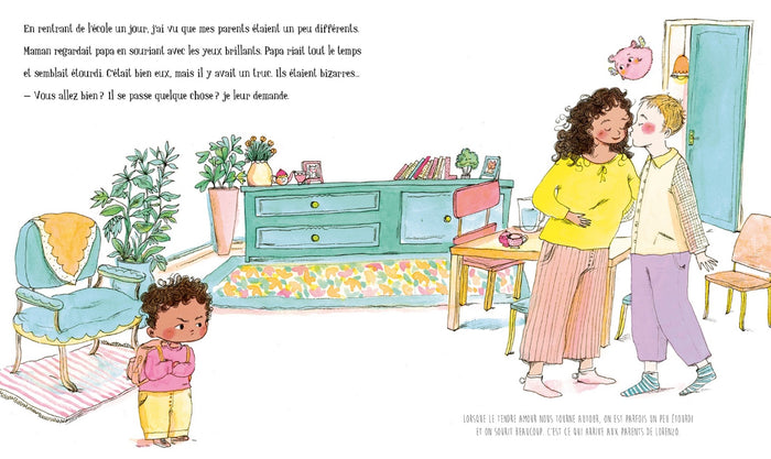 Le livre de mes émotions - Maman attend un bébé