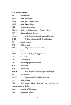 Analyse Proteomique de la reponse de Vitis vinifera au strèss salin