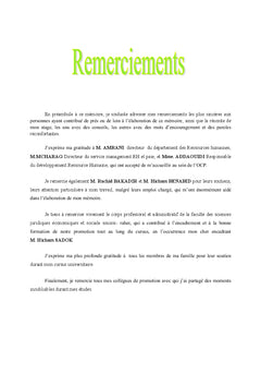 Le systeme de Promotion interne