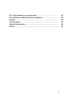 La repartition frequentielle et annuelle des debits des cours d'eau