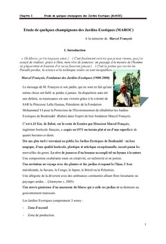 La fonge des jardins exotiques du Maroc avec 2 gymnopiles particuliers