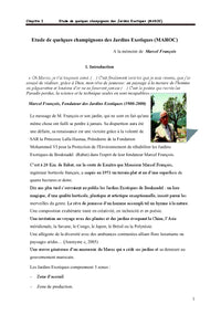 La fonge des jardins exotiques du Maroc avec 2 gymnopiles particuliers