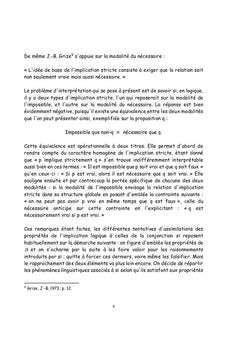 Donc : entre pretention logiciste et realite discursive