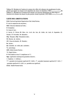 La suberaie tunisienne
