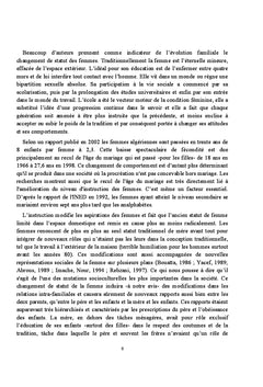 L'evolution de l'education dans la famille algerienne