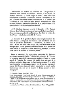 MOULOUD MAMMERI "De la légende à l'histoire "