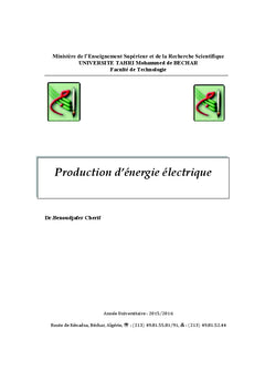 Comprendre la production d'energie electrique