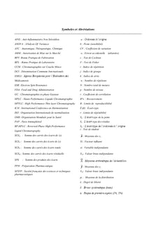 Validation analytique de méthodes de dosage de l'ornidazole et du paracétamol
