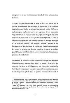 Strategies des firmes, capital humain et attractivite du Maroc