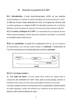 Biologie Moléculaire à l'usage des Etudiants des Sciences Biologiques