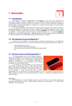 Architecture des Ordinateurs