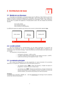 Architecture des Ordinateurs