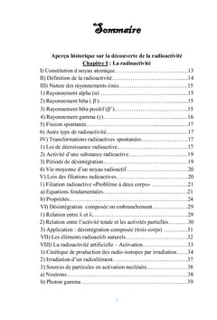 Introduction à la physique nucléaire