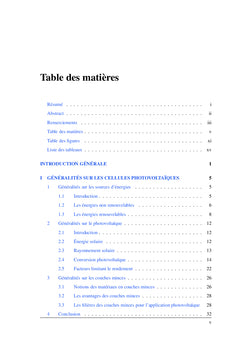 Etude et Caracterisation des Materiaux CdS et CZTS en Couches Minces