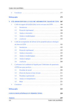 Etude et Caracterisation des Materiaux CdS et CZTS en Couches Minces