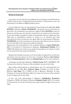 Developpement d'un nouveau systeme de communication dedie au transport