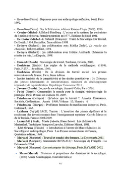 l´emploie en Tunisie et les  définitions du mandat