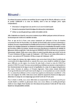 Etude conceptuelle d'une mine A ciel ouvert
