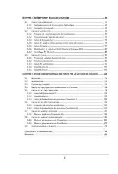 Conception et Dimension d'un reservoir