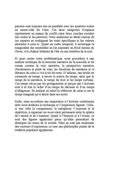 L'expression de la marginalite chez ALBERT COSSERY