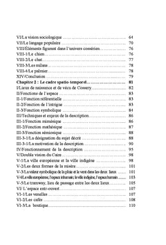 L'expression de la marginalite chez ALBERT COSSERY