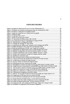 Gestion de la mobilite et de la qualite de service dans les manets