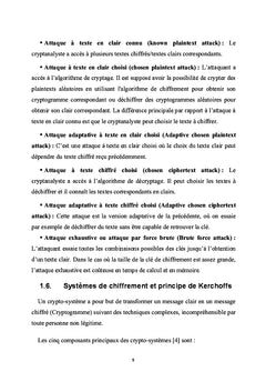 La cryptographie basee chaos : Application aux donnees images