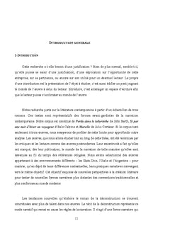 Le roman postmoderne: une lecture sémiotico-déconstructive