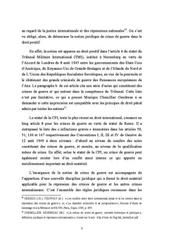 Les crimes de guerre
