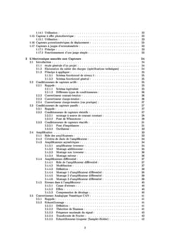 Etudes des capteurs industriels et conditionnement