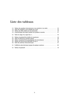 Etudes des capteurs industriels et conditionnement