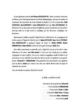Ecologie de reproduction de la cigogne blanche C. ciconia en Algérie