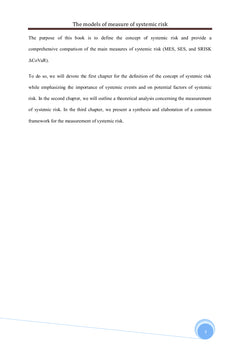 The models of measure of systemic risk